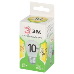 Лампа светодиодная ЭРА GREEN LINE LED P45-10W-830-E27 GL 10Вт шар теплый свет E27
