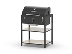 Барбекю гриль Lounge B-05B, 79 см, дуб сонома/черный мрамор