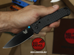 Нож Benchmade 535 Алюминий Frag A+++ - черная рук., черный клинок RK/Н62