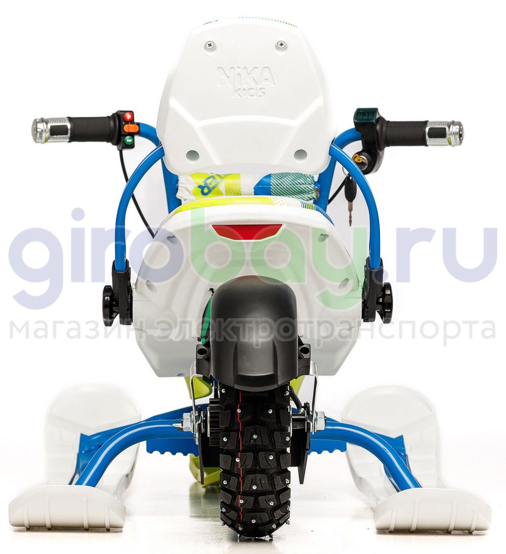 Детский электроснегокат BARS Arctic - Голубой фото 8 фото №10