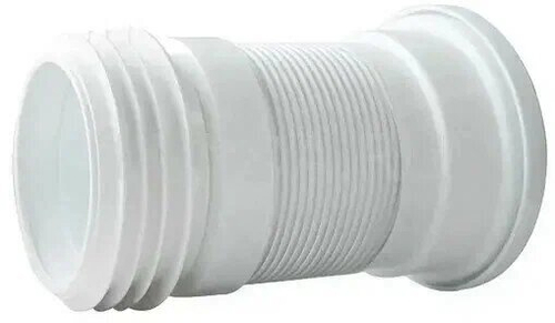 Гофра для унитаза d-110 200-350мм армир. укороч. ВирПласт