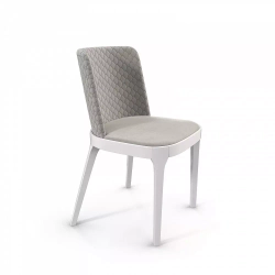 Стул "Garda" с мягким сиденьем и гнутой мягкой спинкой