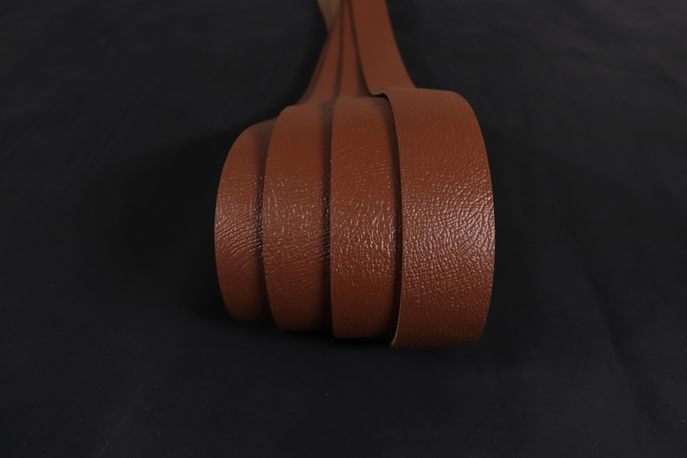 Ременная заготовка Шоколад с лицевой отделкой + Плита Слон