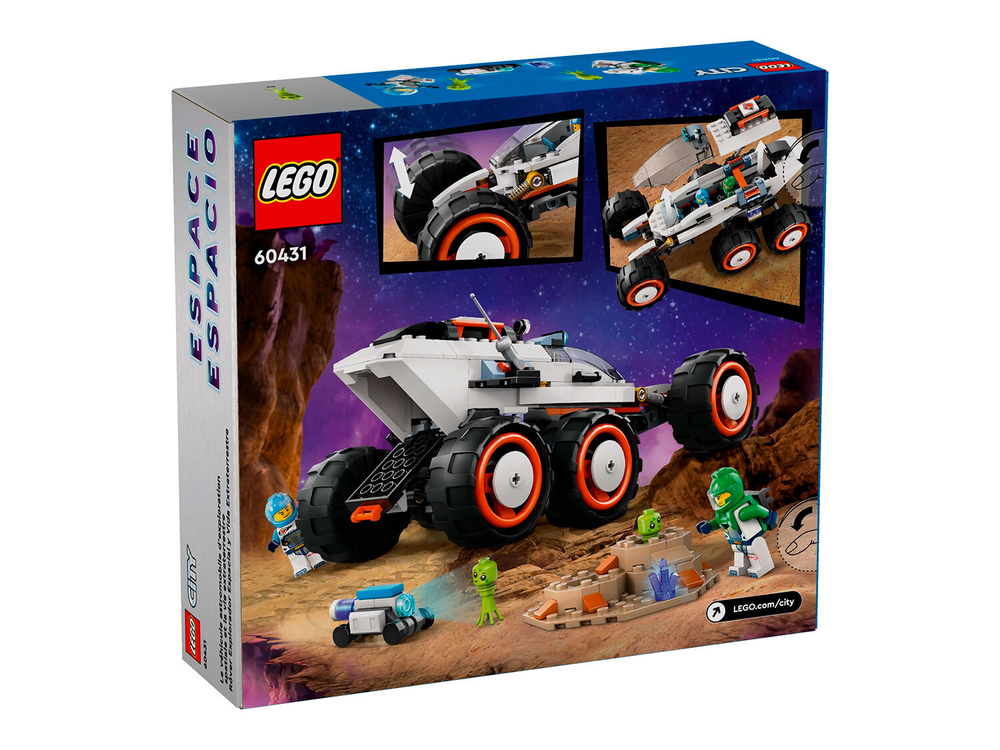 LEGO City 60431 — исследовательский вездеход и инопланетная жизнь, космическая серия