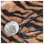 Серебряная монета-амулет «Тигр»