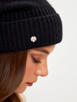 Шапка FABI удлиненная одинарная c отворотом с содержанием 
шерсти енота и ангоры