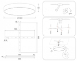 Накладной светильник Ambrella Light FV FV5528