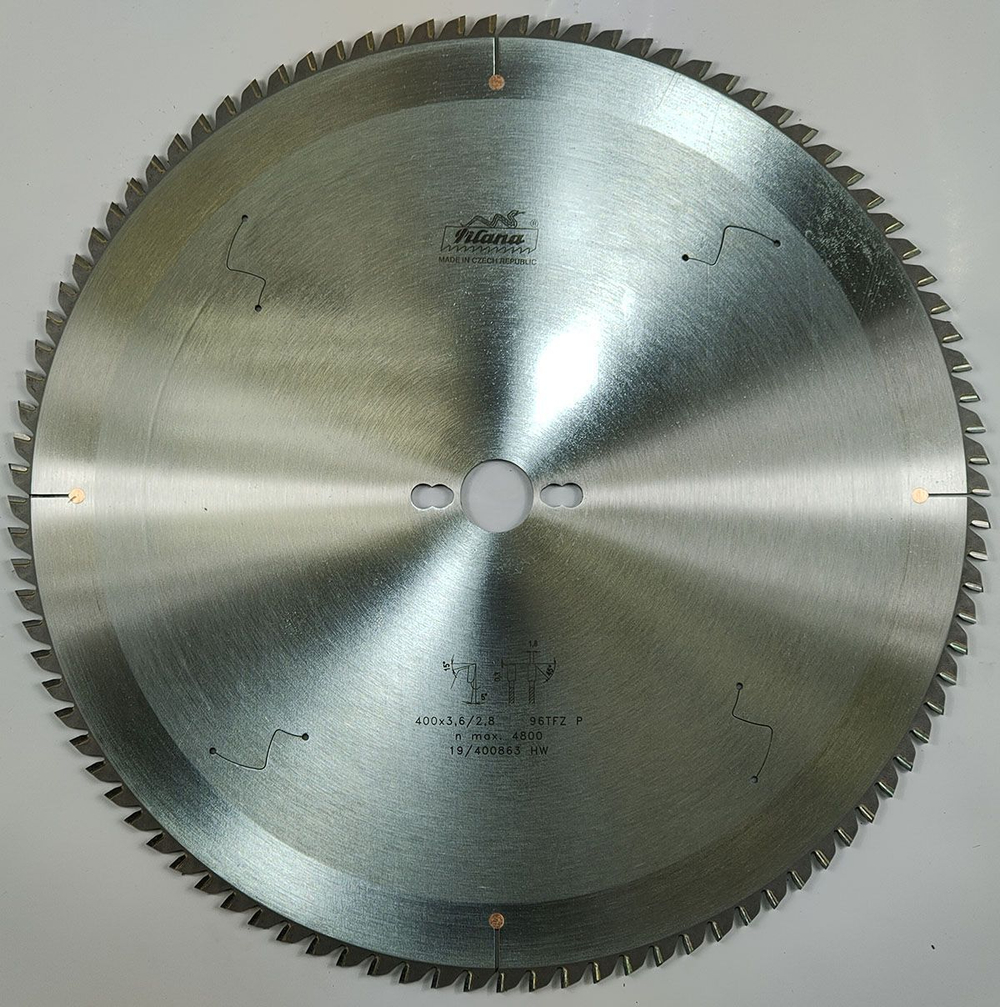 Пила дисковая TCT "Pilana" 400x3.6/2.8x30 z96 87-13 TFZ P