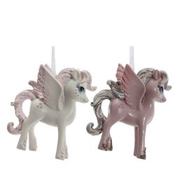 GAEM Фигурка декоративная подвесная "Лошадка", L7 W3 H8 см, 2в.