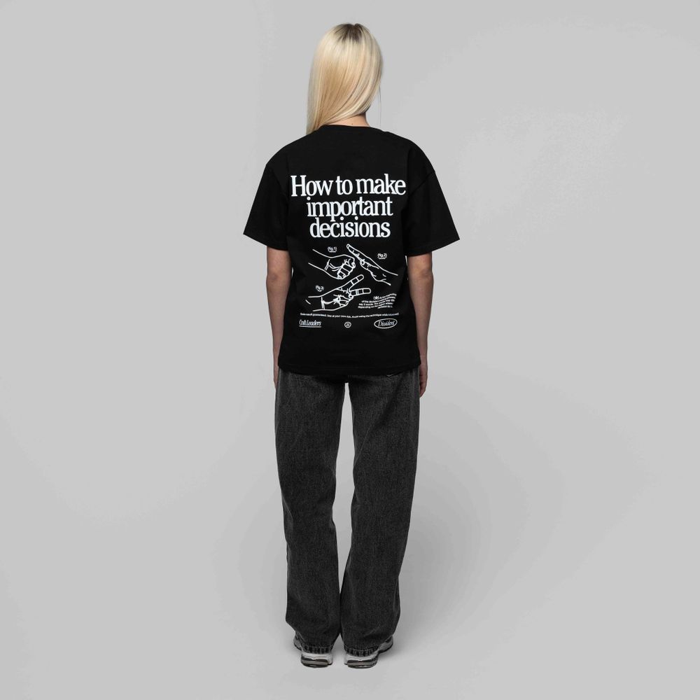 Футболка Dissident Decisions черная