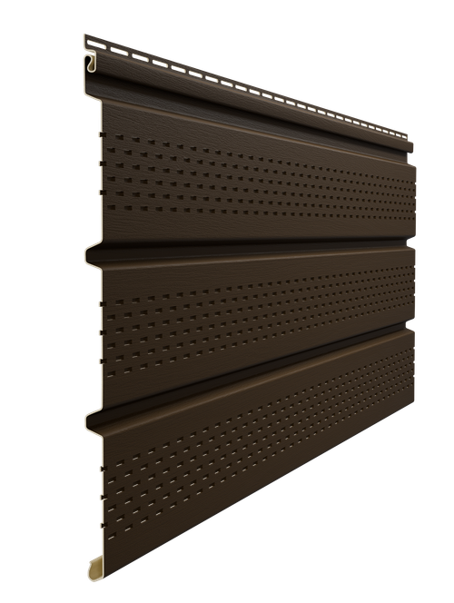 Döcke STANDARD Софит перфорированный (Шоколад)