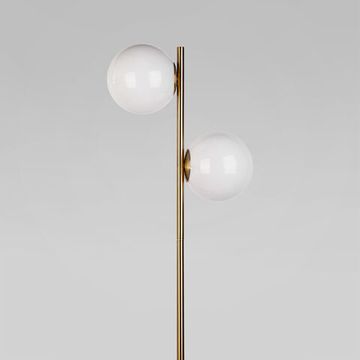 01158/2/ напольный светильник/ латунь
