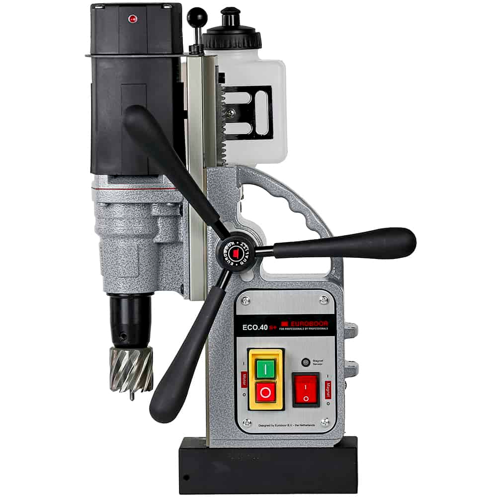 Euroboor ECO.40S+ Сверлильный станок на магнитном основании с внутренним кабелем, ø 12-40 мм