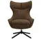 Крутящееся кресло Gamma, коричневое букле