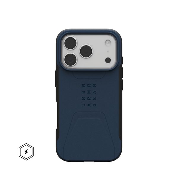 Чехол Uag Civilian Case для iPhone 17 Pro, Оливковый/Оранжевый | Olive/Orange