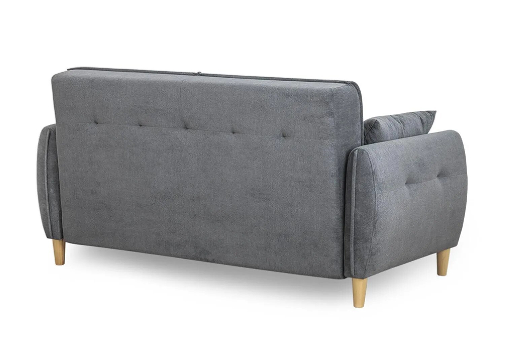 Диван-кровать Лея, спальное место 138х198, велюр, еврокнижка