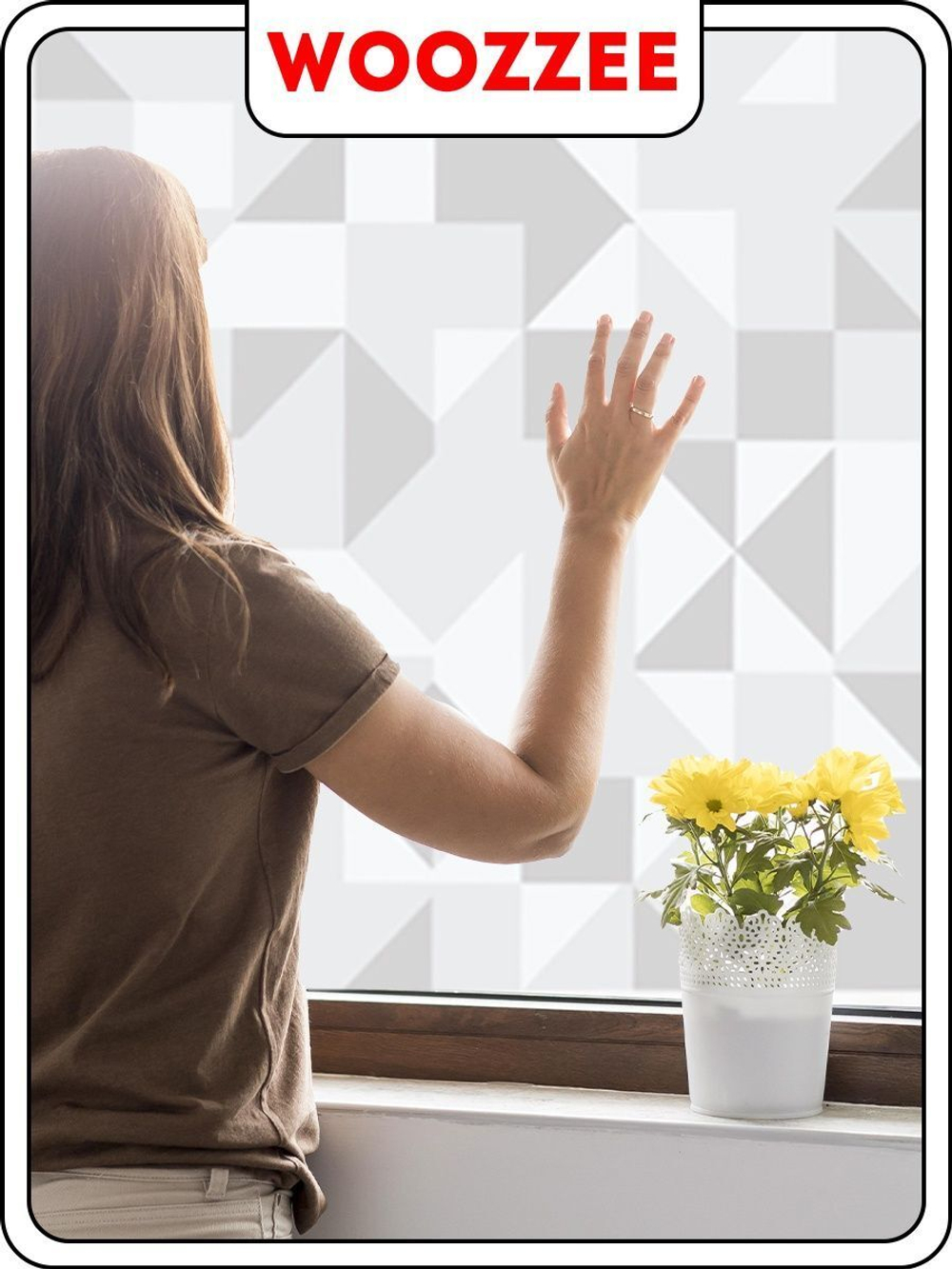 Наклейка "Декоративная пленка на окно 26"