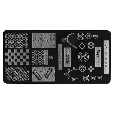 Пластина для стемпинга ZZ LOUIS VUITTON 3