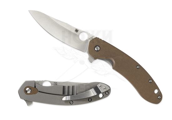 Складной нож Spyderco Brad Southard Folder C156GPBN c клинком из стали CTS-204P, рукоять G10