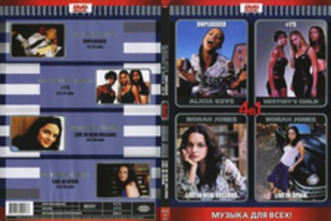 Музыка для всех:Alicia Keys / Destinys Child / Live in Orleans / Live in Spain