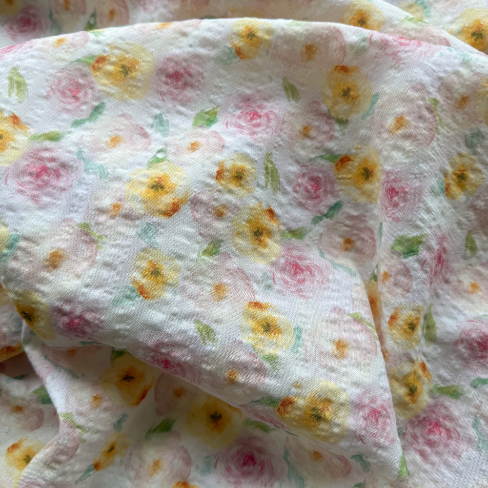 Батист Чайные розы