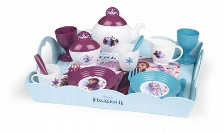 Игровой набор Smoby Frozen - Большой поднос со столовой посудой размера XL Холодное сердце 2 - Смоби 310513