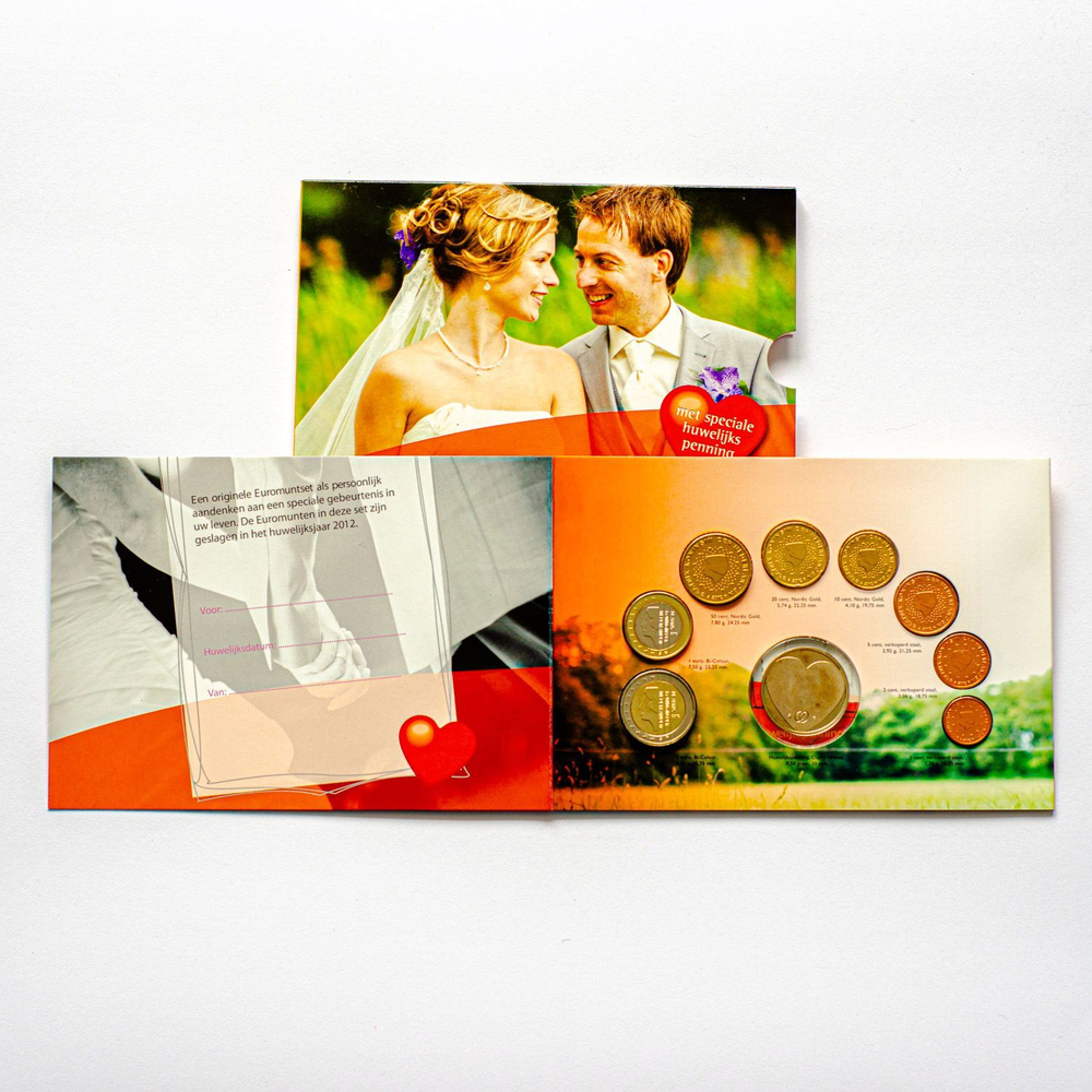Netherlands 2012 Wedding Coin Set