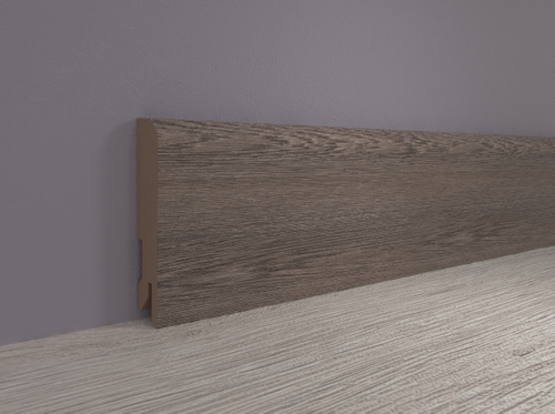 Плинтус МДФ ламинированный Лука Пл 100-10МДФ.2400.24014 дуб оверленд темный 16x100х2400 мм