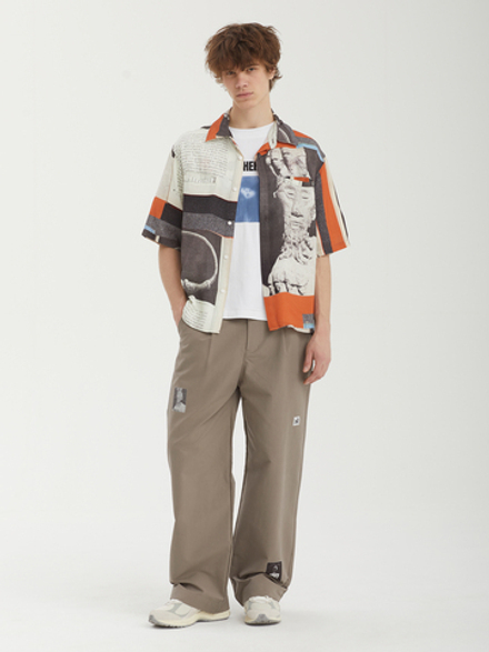 Мужская Рубашка Prehistoric Button Up