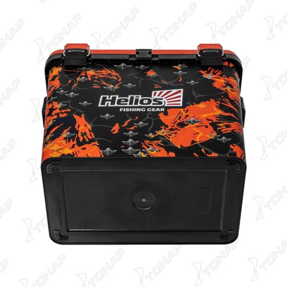 Ящик рыболовный зимний SHARK односекционный оранжевый (HS-IB-19-SHO-1) Helios
