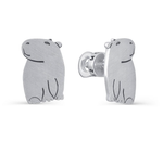 пусеты капибары