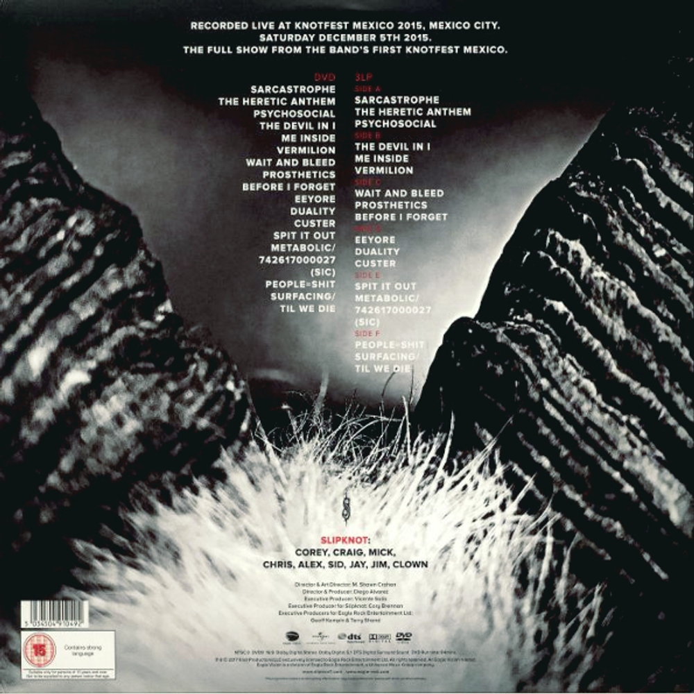 Slipknot / Day Of The Gusano - Live In Mexico (3LP+DVD)