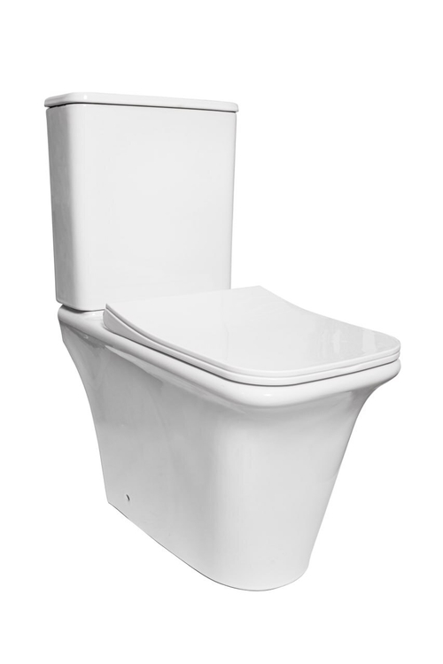 У/К ZM TORNADO сидение полипропилен тонкое,микролифт,быстросьем,2-кн круглые (чаша квадрат) 1228