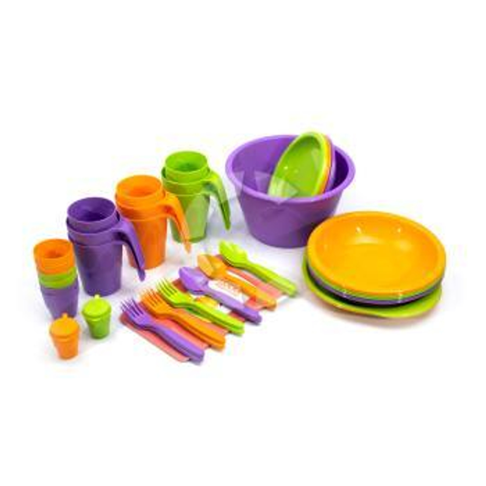 Набор для пикника СЛЕДОПЫТ Holiday пласт. на 6 персон, контейнер