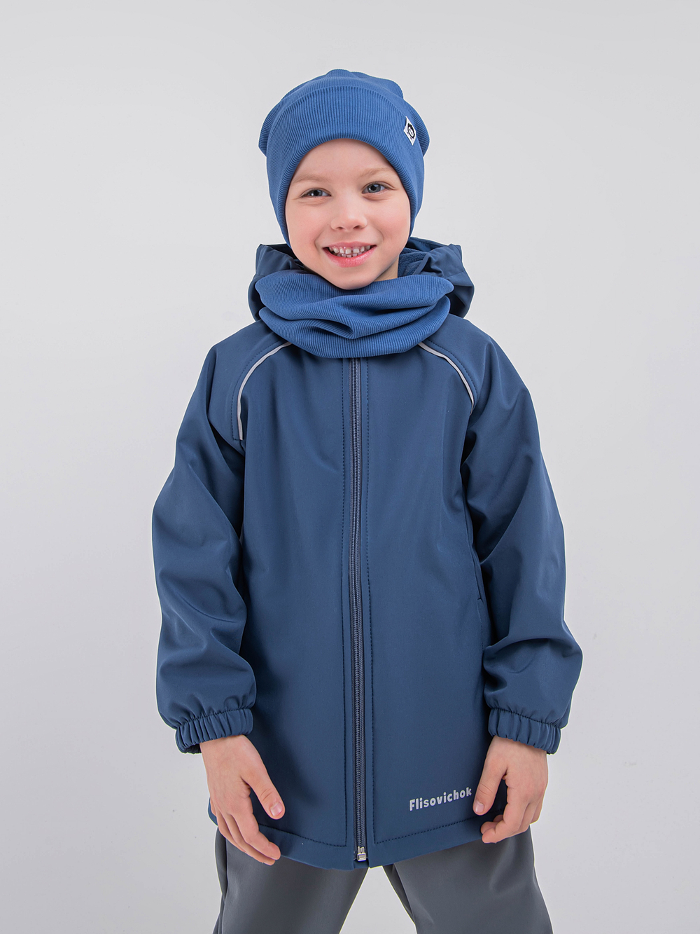 Куртка из софтшелла "Деним"