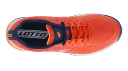 Теннисные кроссовки Lotto Mirage 300 III Clay - nectarine/all white