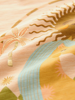 Футболка и легинсы-клеш в комплекте для девочки Next AD5-471, Светло-оранжевый, Хаки