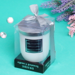 Свеча «Only For You-Roshel» 7*8см в подсвечнике, в подарочной коробке, цвет белый X014