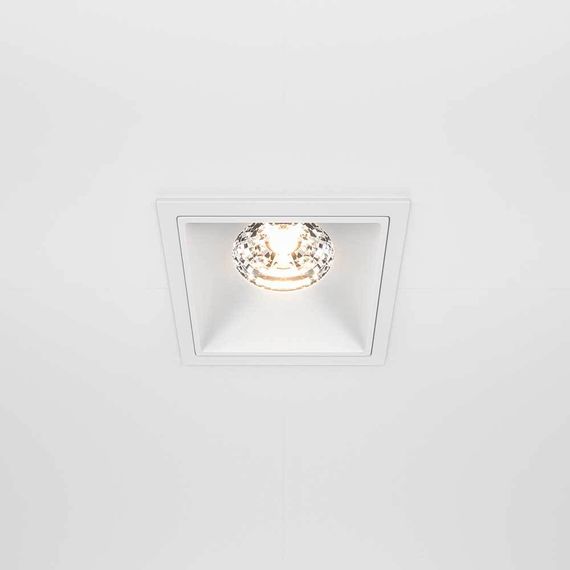 Встраиваемый светильник Maytoni Alfa LED DL043-01-15W3K-D-SQ-W