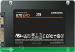 SSD диск Samsung 870 EVO 2TB (MZ-77E2T0B/EU)