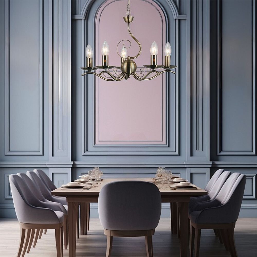 Подвесная люстра Escada 2103 2103/5S Bronze