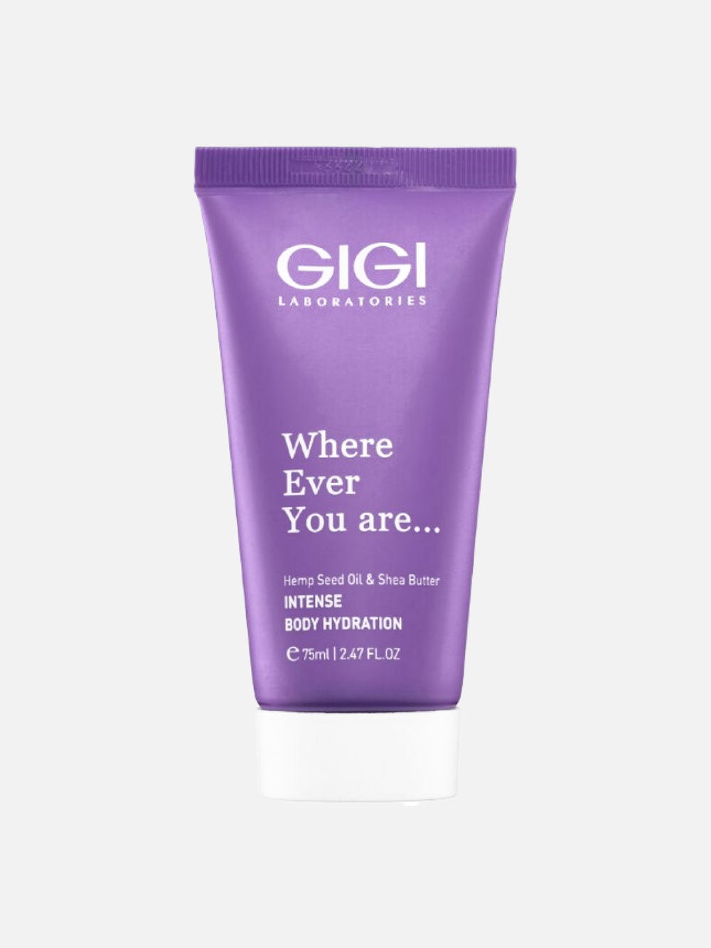 Крем для тела на основе масла Конопли Where Ever You Are Intense Body Hydration, GIGI, 75 мл