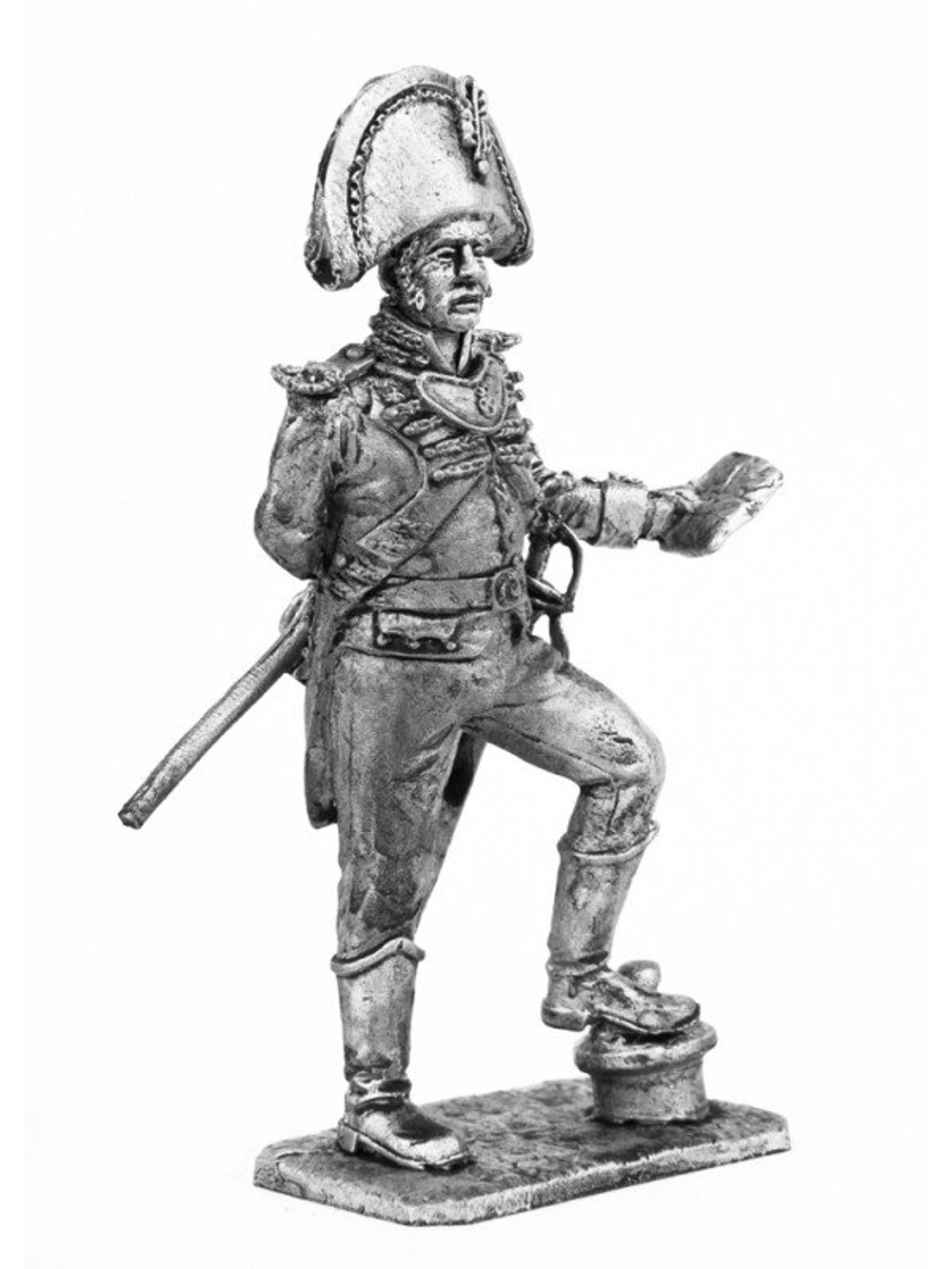 Оловянный солдатик Офицер шведского гренадерского полка 1808-17 г.
