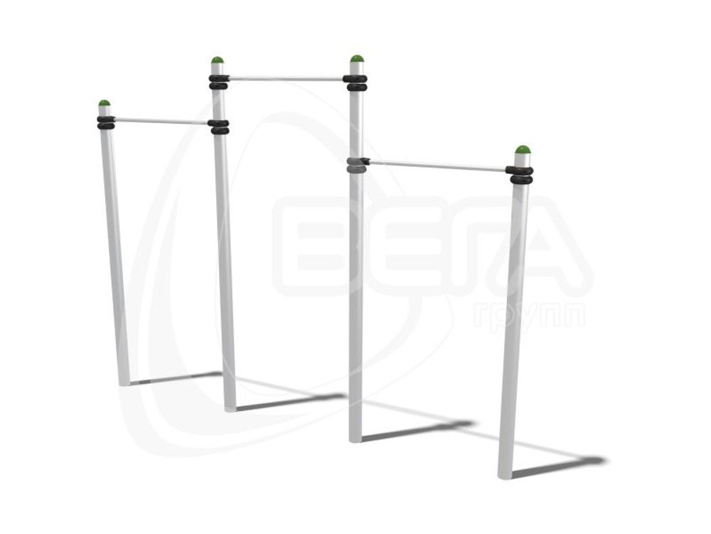 Перекладина разноуровневая тройная (паттерн Papercut) ФК003.00.1