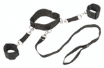 Ошейник с наручниками Bondage Collection Collar and Wristbands One Size 1058-01Lola