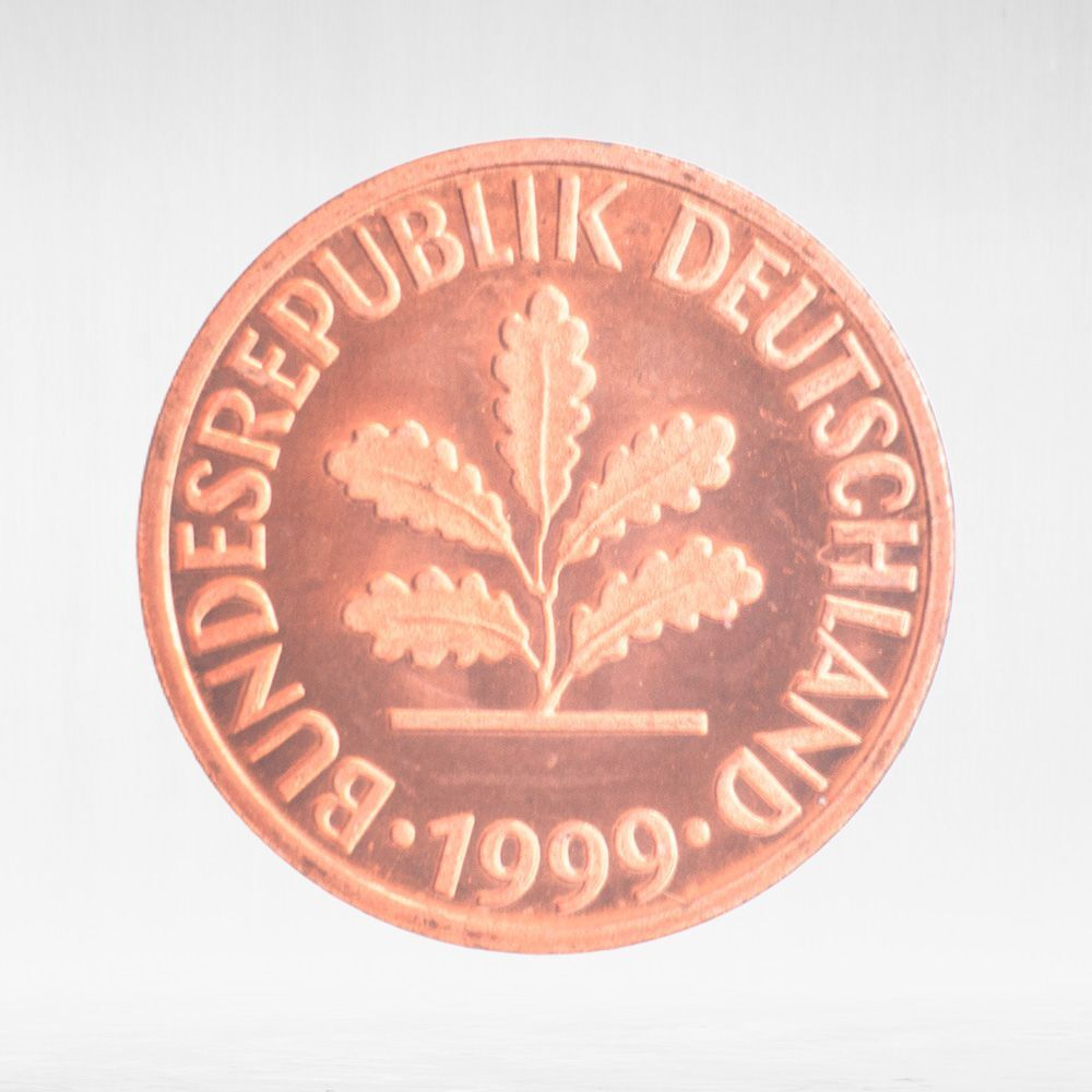 Germany, 1 Pfennig, 1999, (Hamburg Mint - "J"), XF