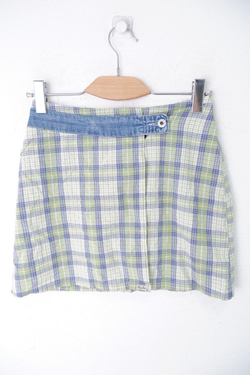 Юбка красивая в клетку 40-42 размер