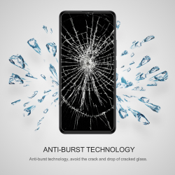 Защитное закаленное стекло для Xiaomi Redmi Poco F5 Pro, серия CP+PRO Anti-Explosion Glass Screen Protector (черные рамки) от Nillkin