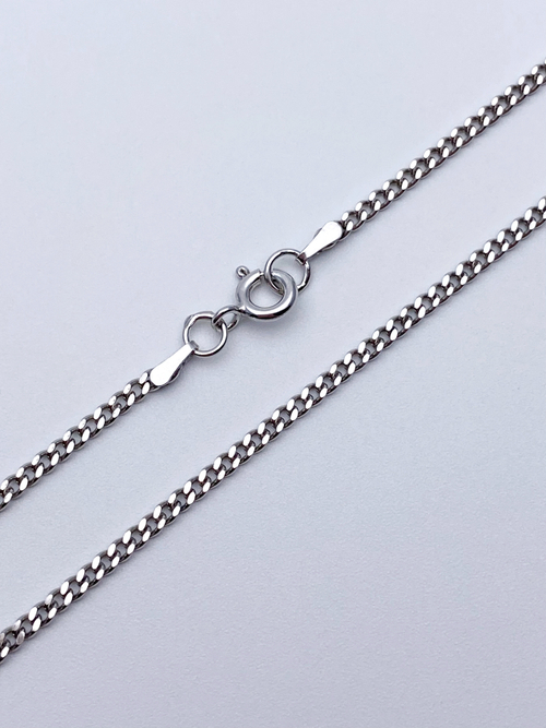 Цепь из серебра/Панцирь/Родий