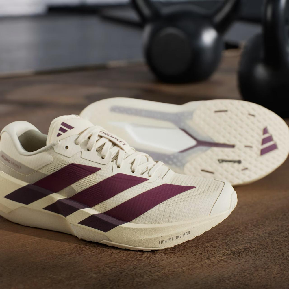Кроссовки женские Adidas Dropset PRO TRAINING SHOES (Желто-Вишневые)